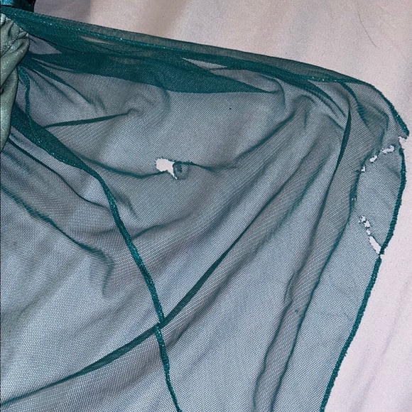 Disney Frozen Black and Teal Dress with Purple Details - Picture 3 of 3